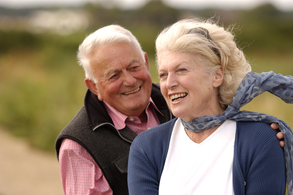 Senior couple enjoying retirement